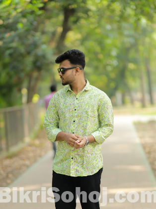 Printed Cotton Shirt